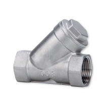 ANCOOL XTY-32 不锈钢丝口Y型过滤器 304不锈钢过滤器 DN32 1-1/4"内螺纹(1.2寸管螺纹) P...